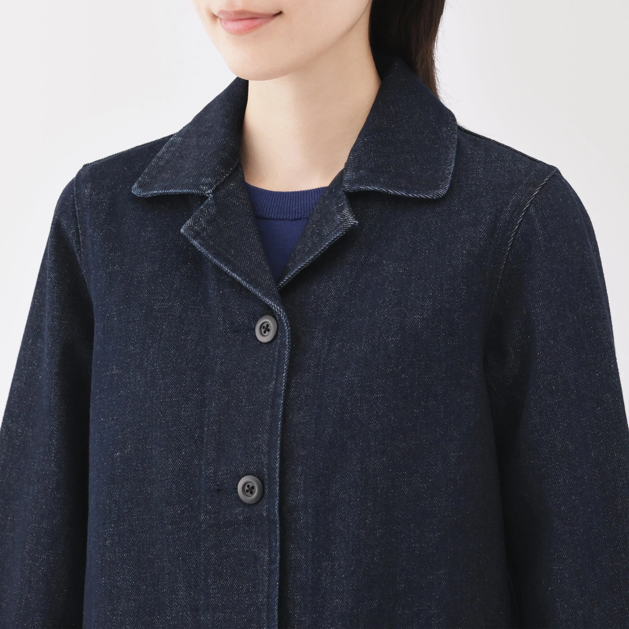 Women's Kapok Blend Denim Jacket - Image 7