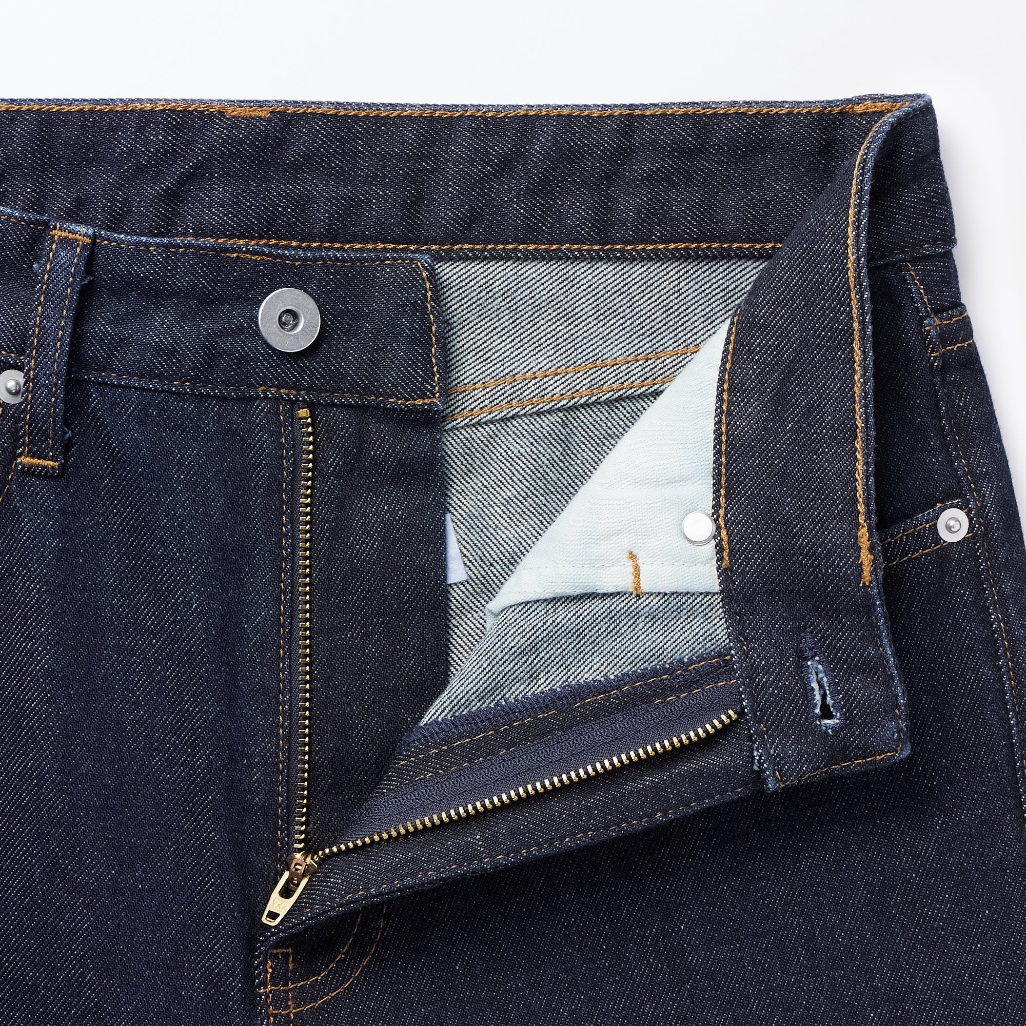 Women's Kapok Blend Denim Straight Pants - Image 9
