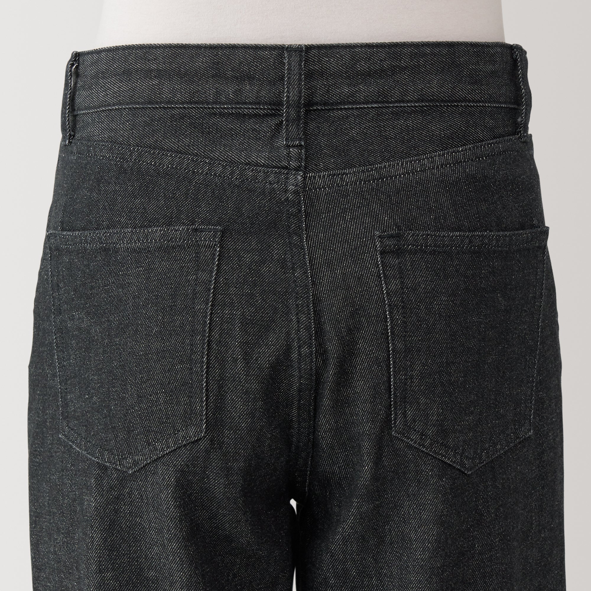 Women's Kapok Blend Denim Straight Pants - Image 8