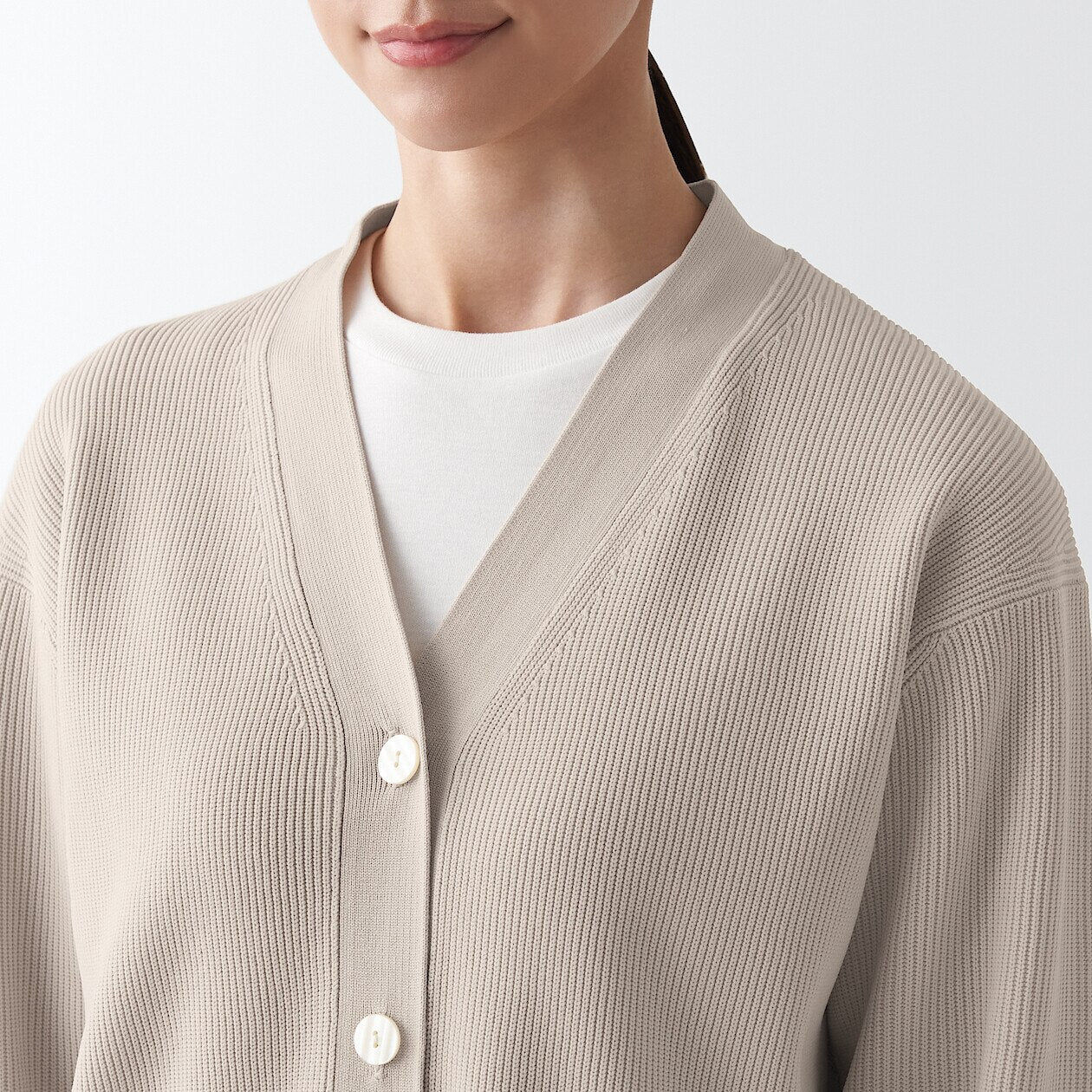 Women's Shape Keep V-Neck Cardigan - Image 6