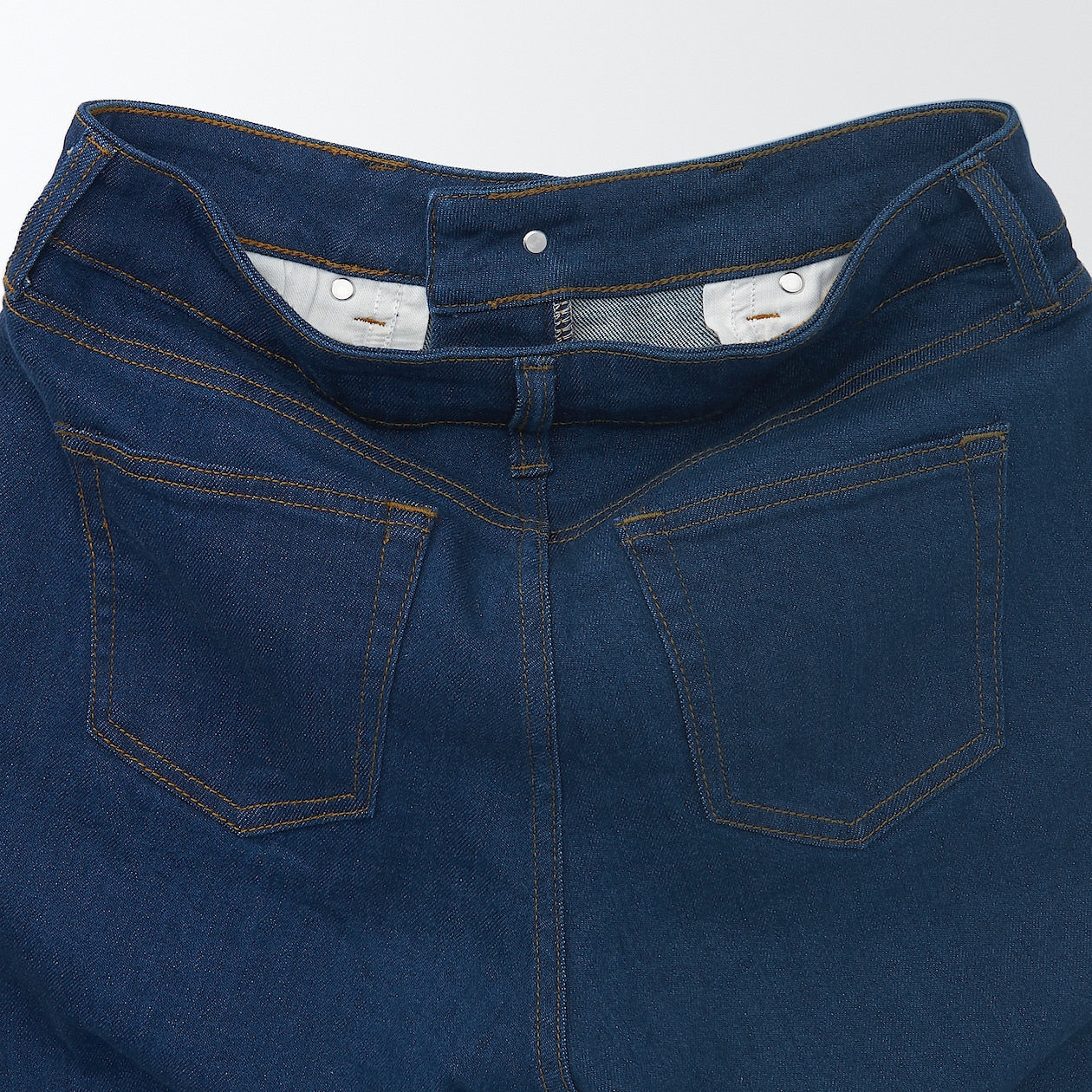 Women's Stretch Denim Slim Pants Blue (L 30inch / 75cm) - Image 10