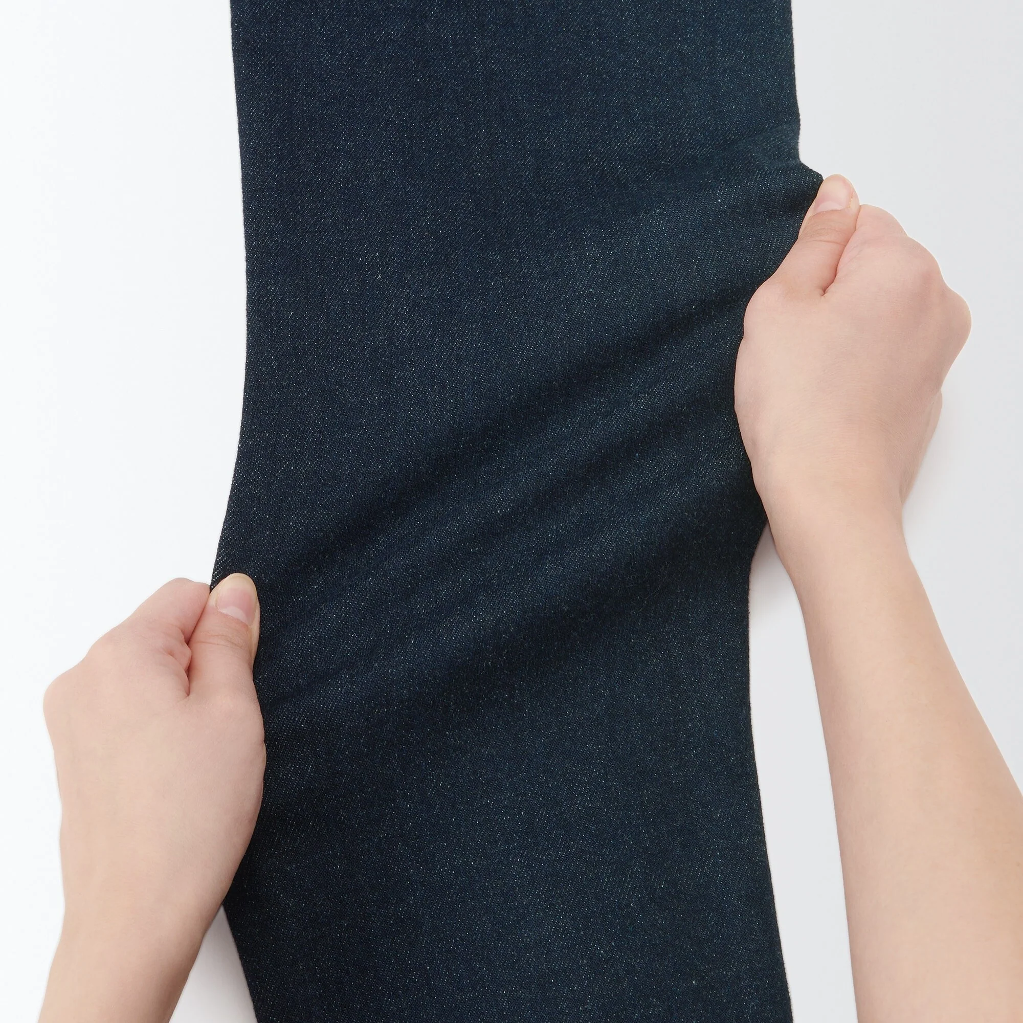 Women's Stretch Denim Slim Pants Dark Navy (L 30inch / 75cm) - Image 11