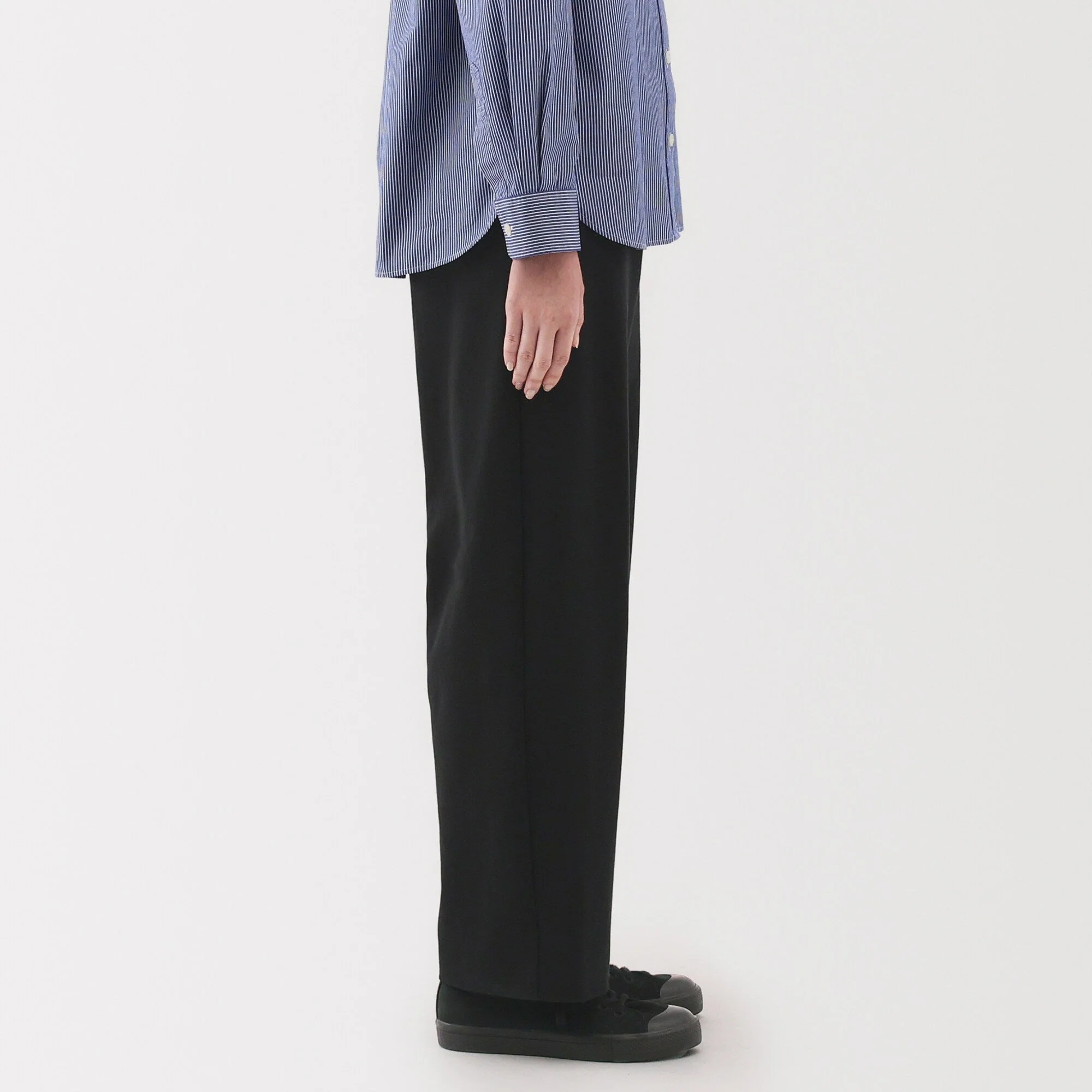 Women's Stretchy Jersey Easy Tapered Pants - Image 15