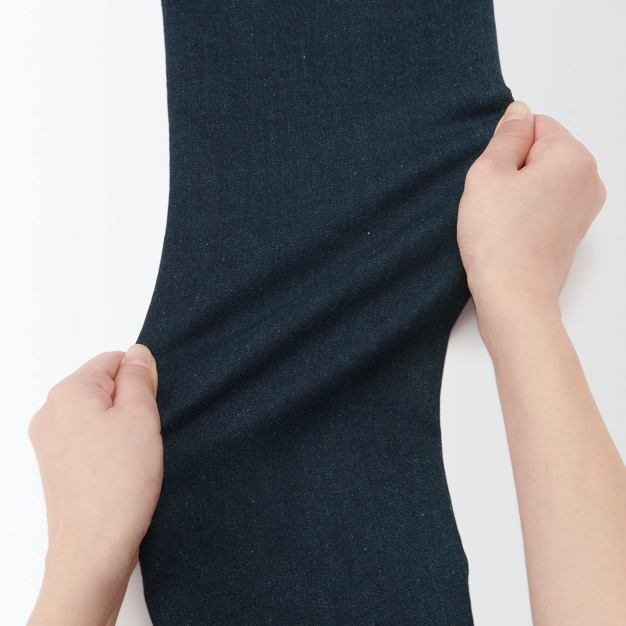 Women's Super Stretch Denim Skinny Pants Dark Navy (L 30" / 76 cm) - Image 11