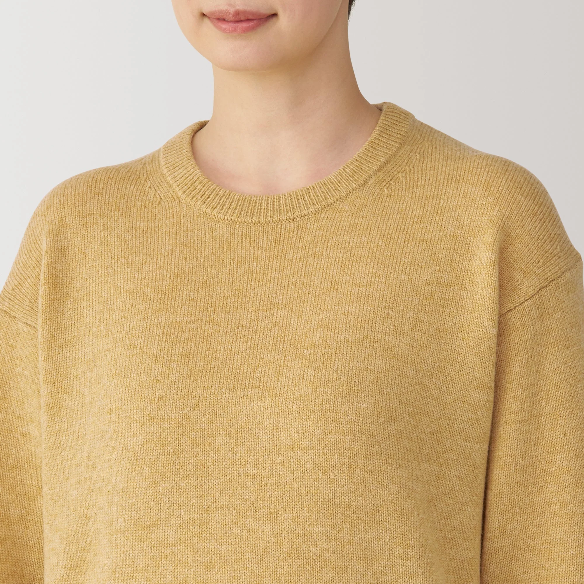 Women's Washable Mid-Gauge Crewneck Sweater - Image 35