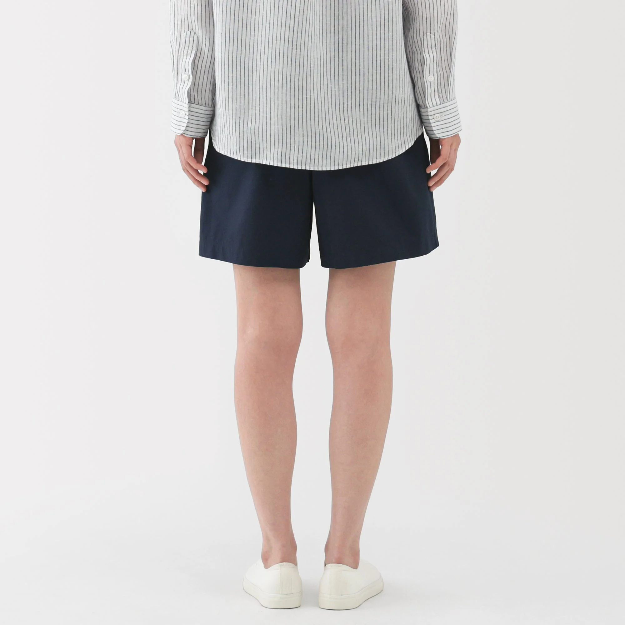 Women's Washed Broadcloth Shorts - Image 46