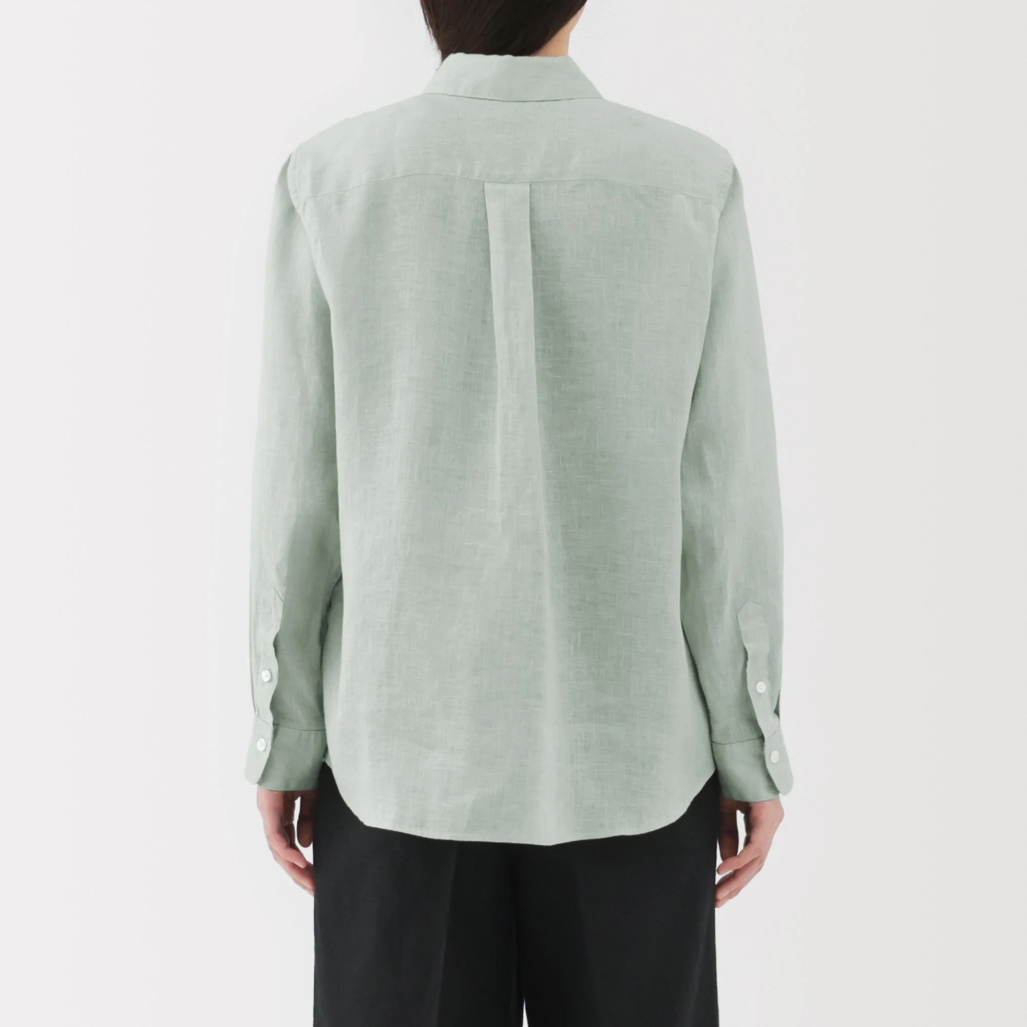 Women's Washed Linen Shirt - Image 23