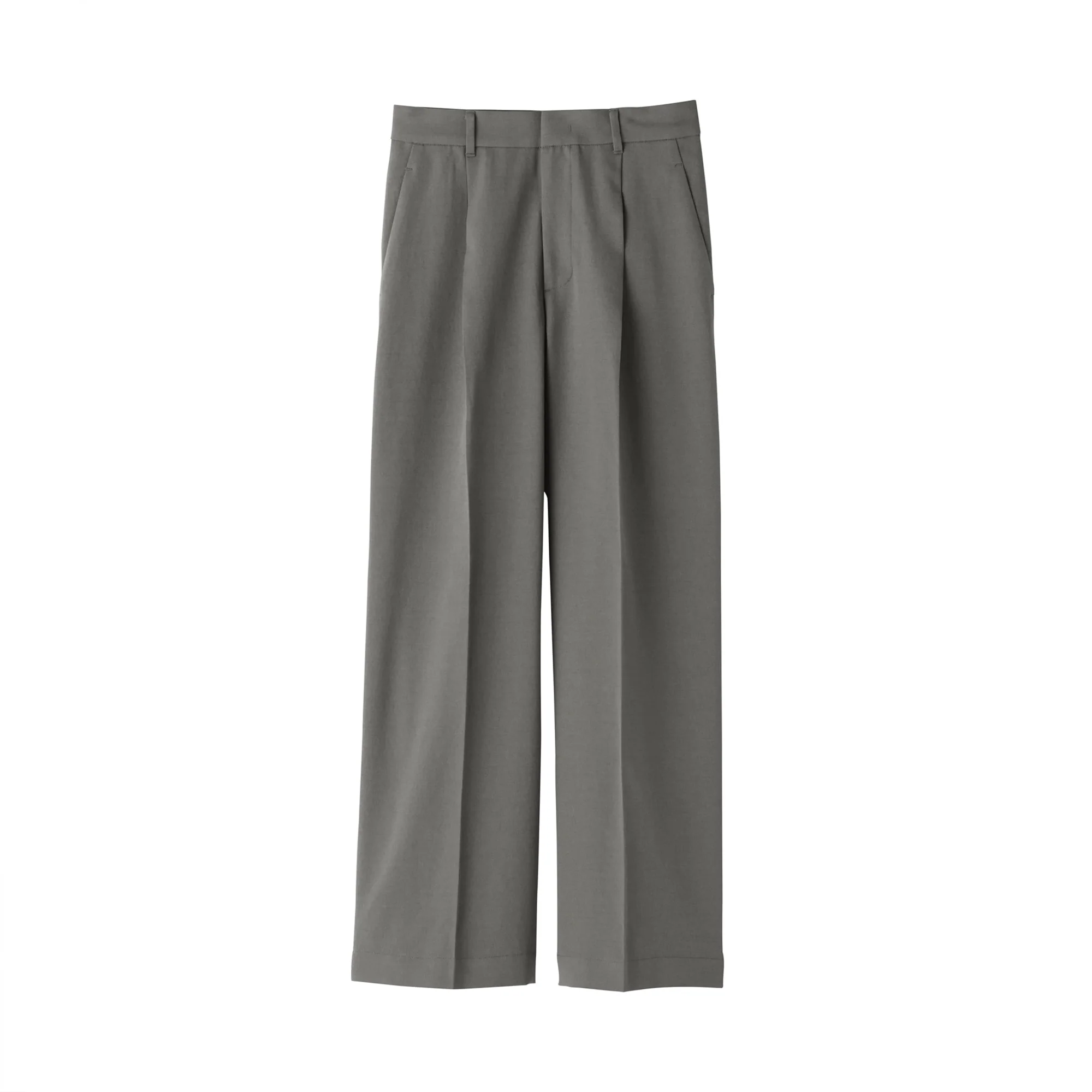 Women's Water Repellent Pleated Straight Pants - Image 2