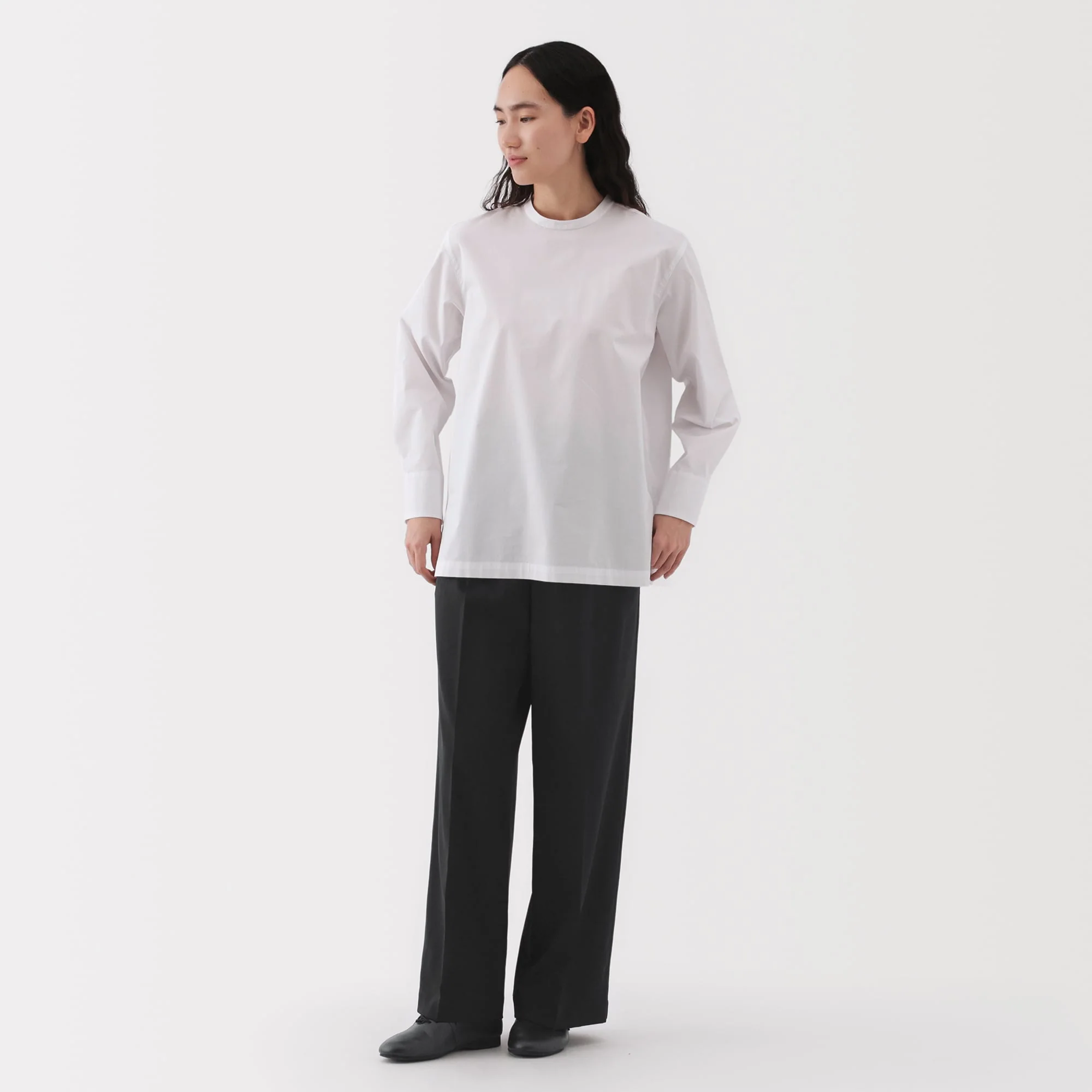 Women's Water Repellent Pleated Straight Pants - Image 24