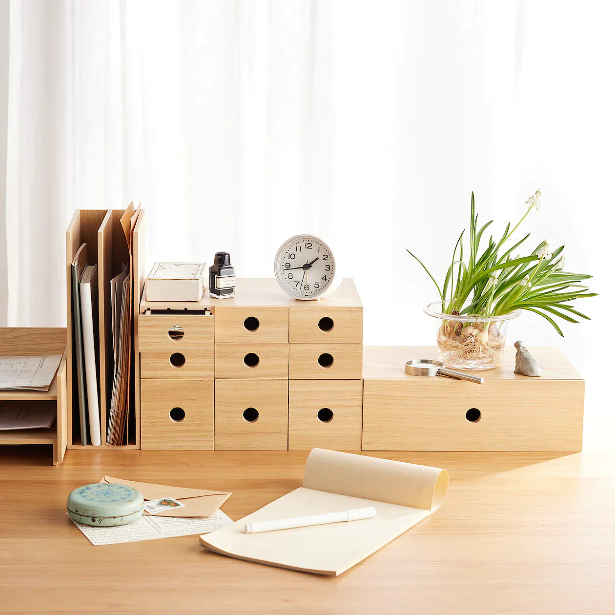 Wooden Storage 3 Drawers - Image 10