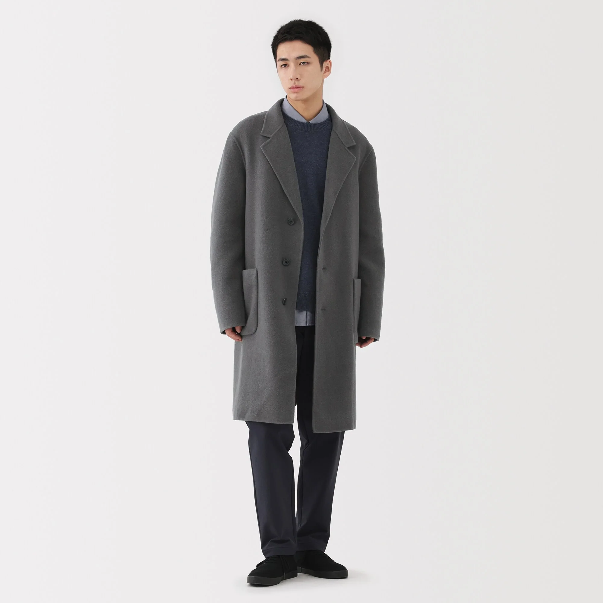 Wool Blend Chester Coat - Image 21