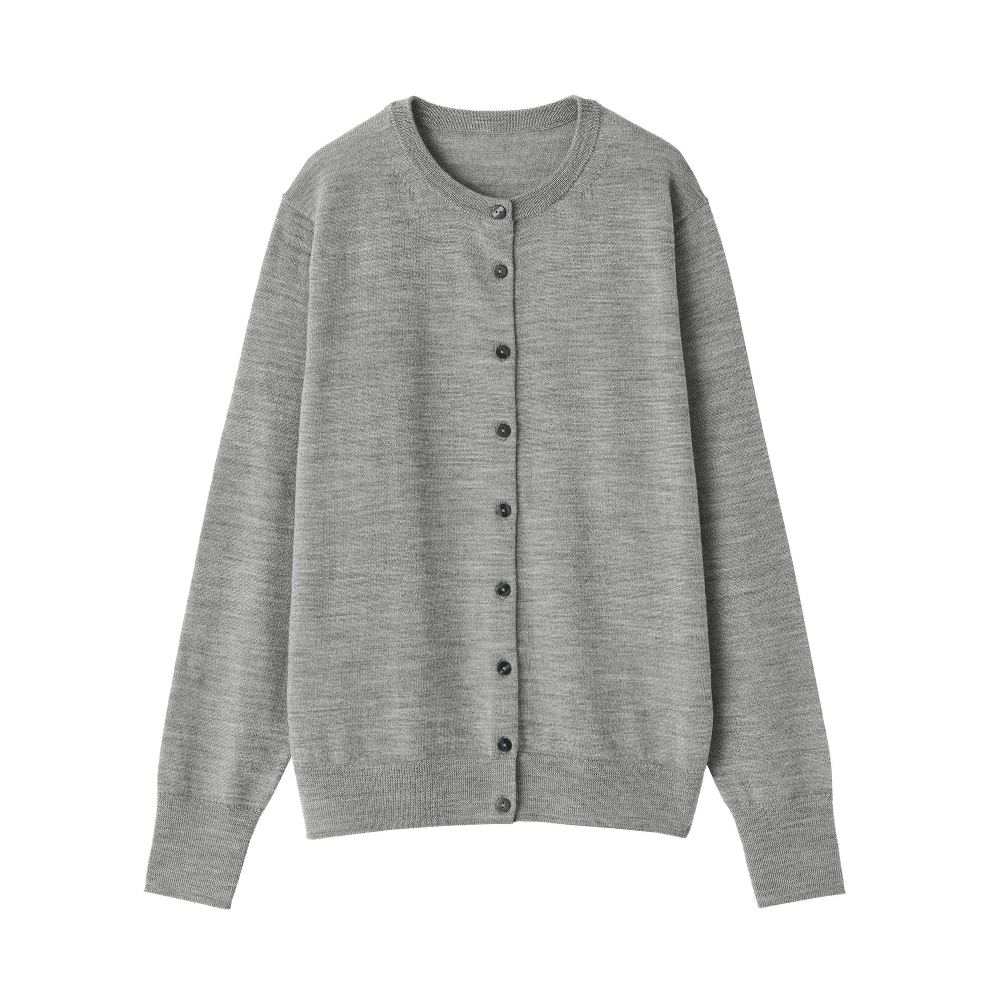 Wool Crewneck Cardigan - Image 23
