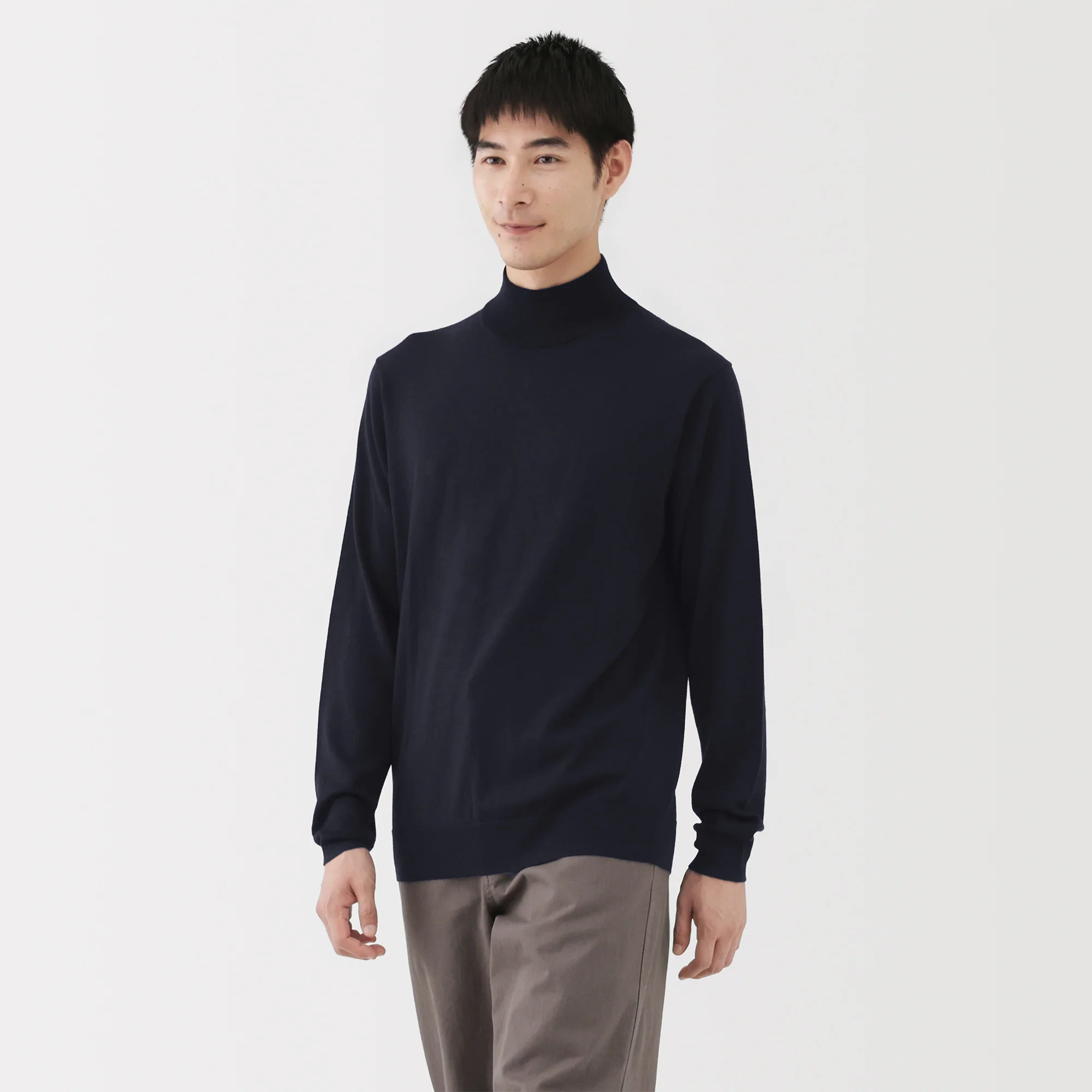 Wool Mockneck Sweater - Image 10