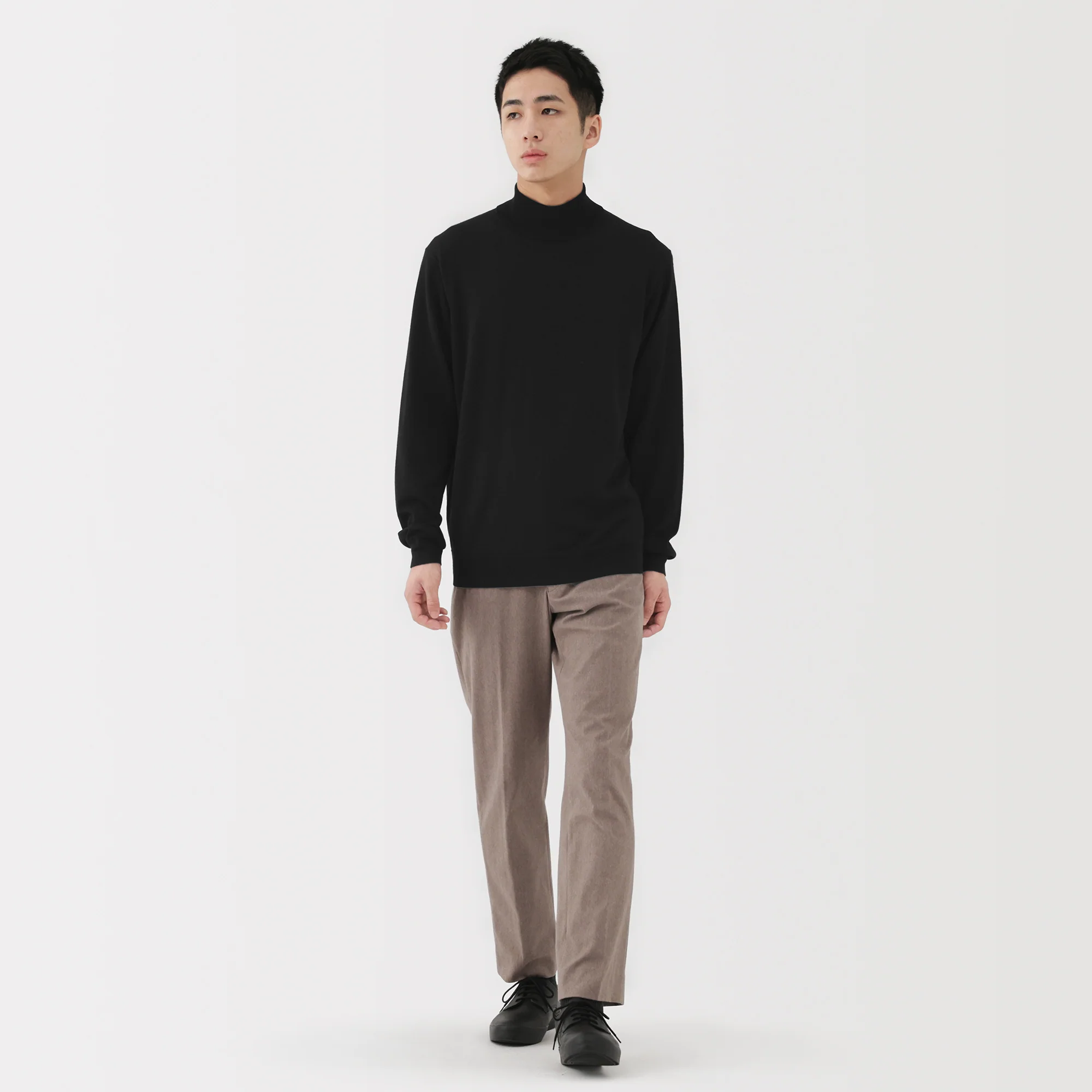 Wool Mockneck Sweater - Image 4