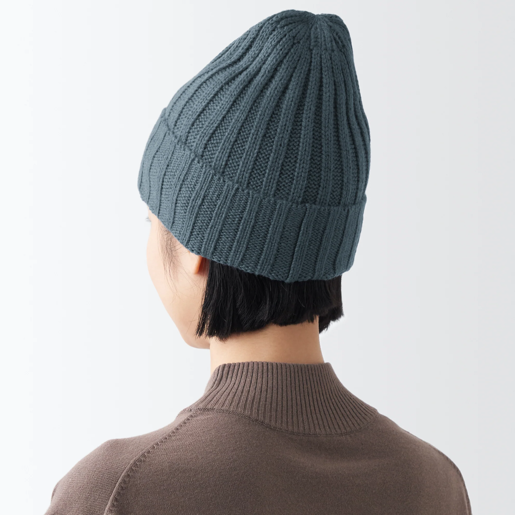Wool Ribbed Beanie - Image 35