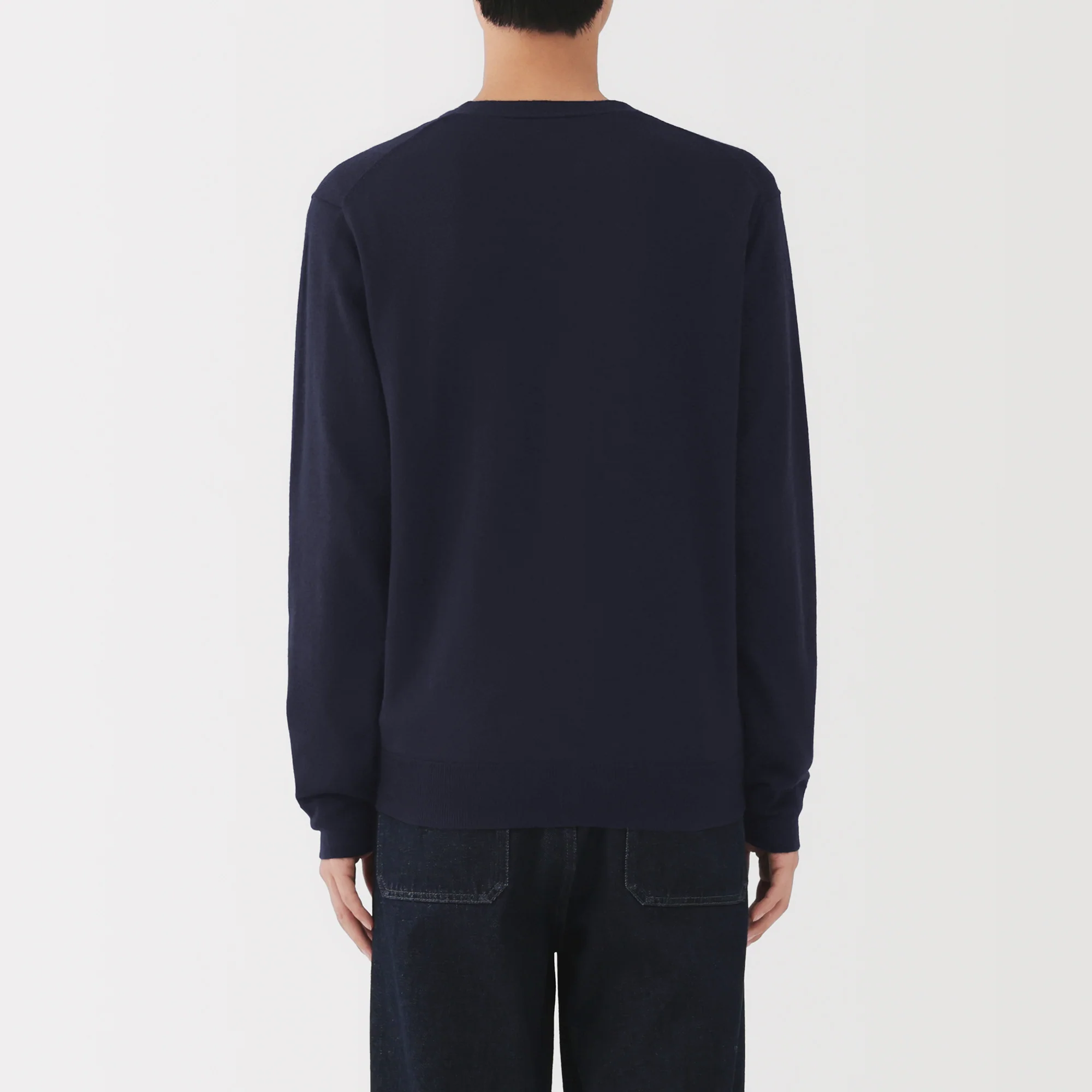 Wool V-Neck Cardigan - Image 13