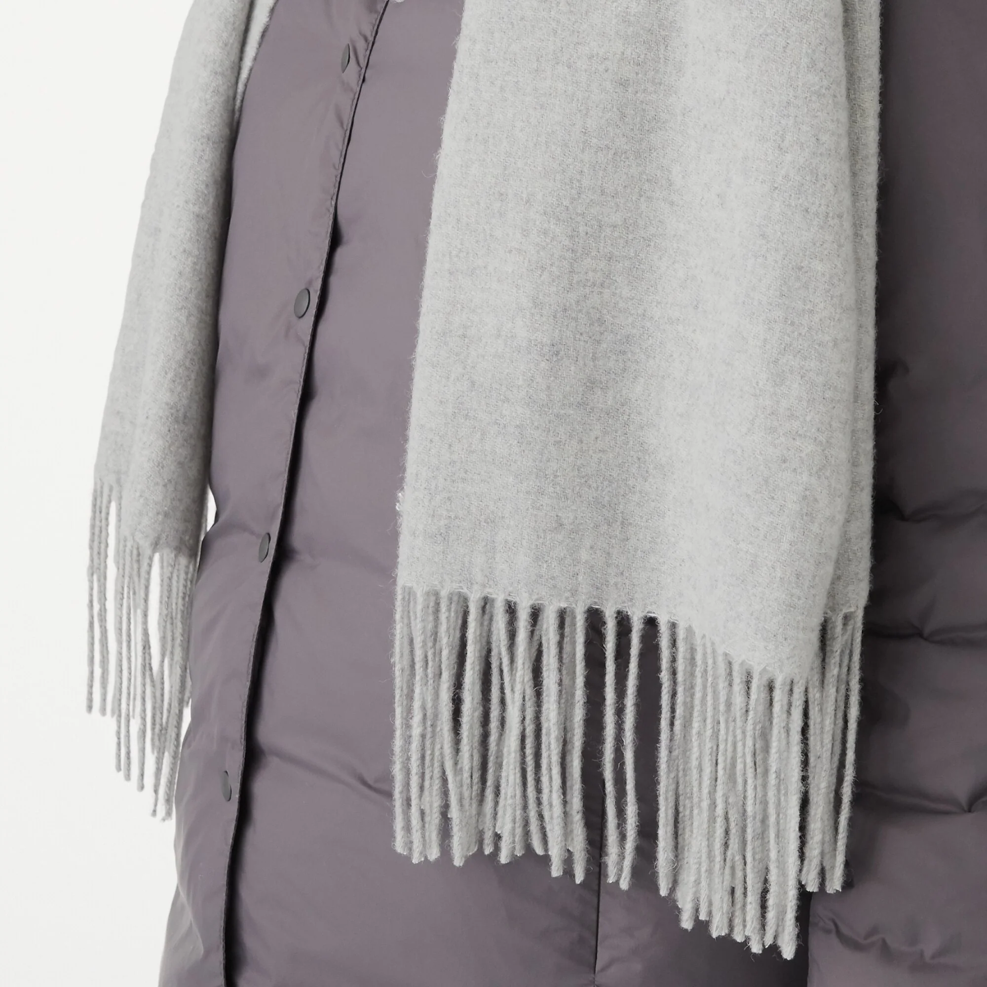 Wool Woven 2 Way Large Stole 60x200cm - Image 6