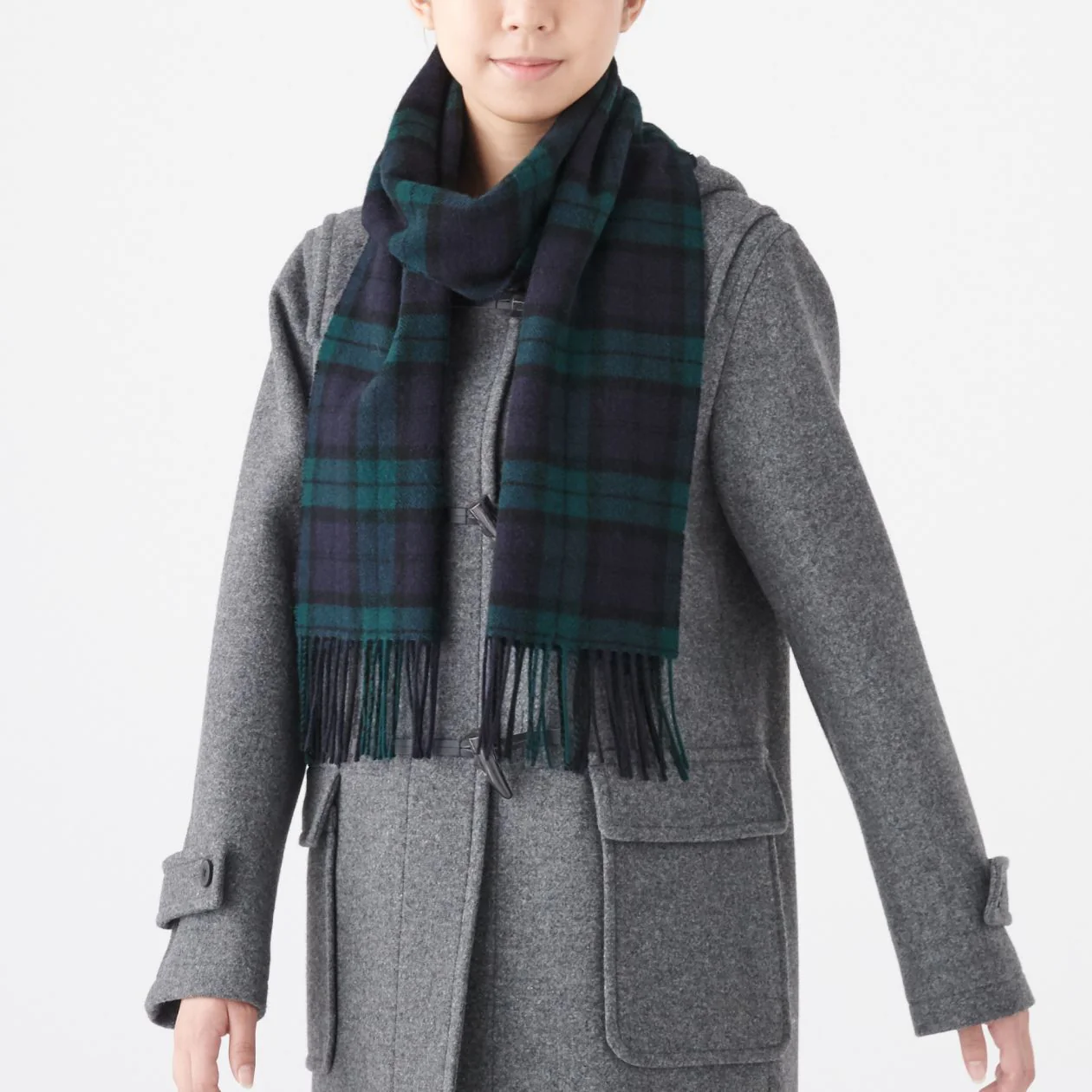 Wool Woven Scarf - Pattern 30x180cm - Image 21