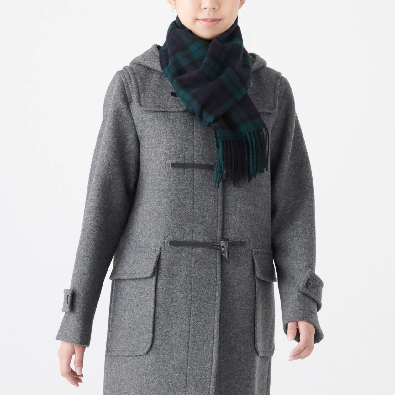 Wool Woven Scarf - Pattern 30x180cm - Image 22