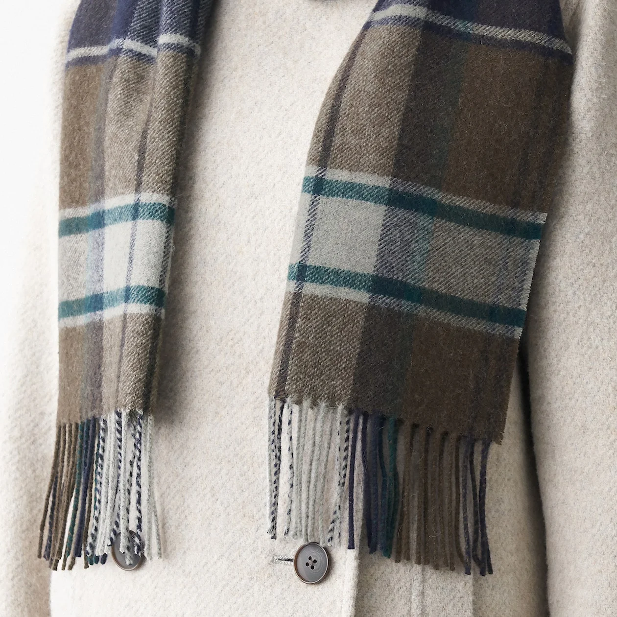 Wool Woven Scarf - Pattern 30x180cm - Image 36