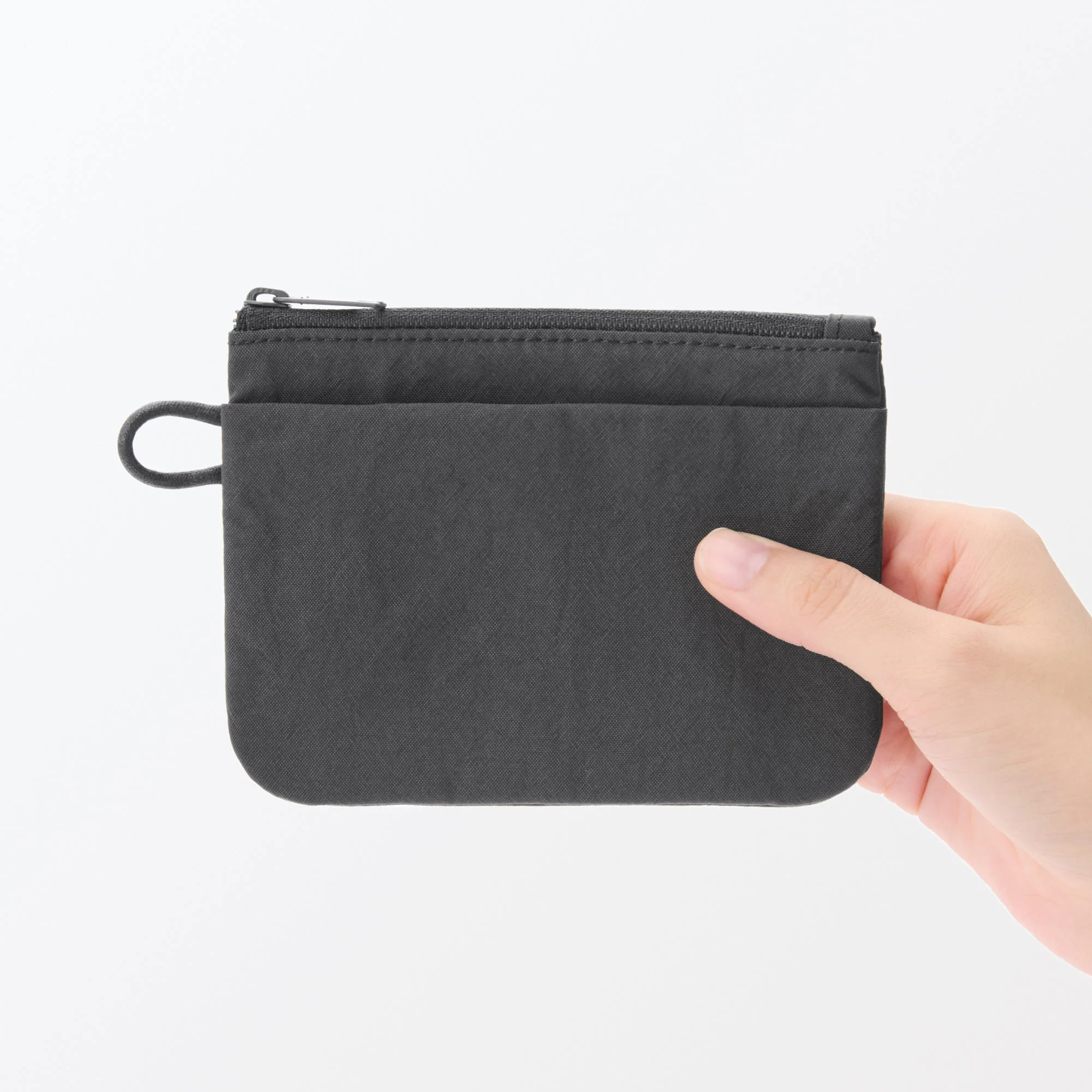 Wrinkled Nylon Flat Pouch - Small - Image 5