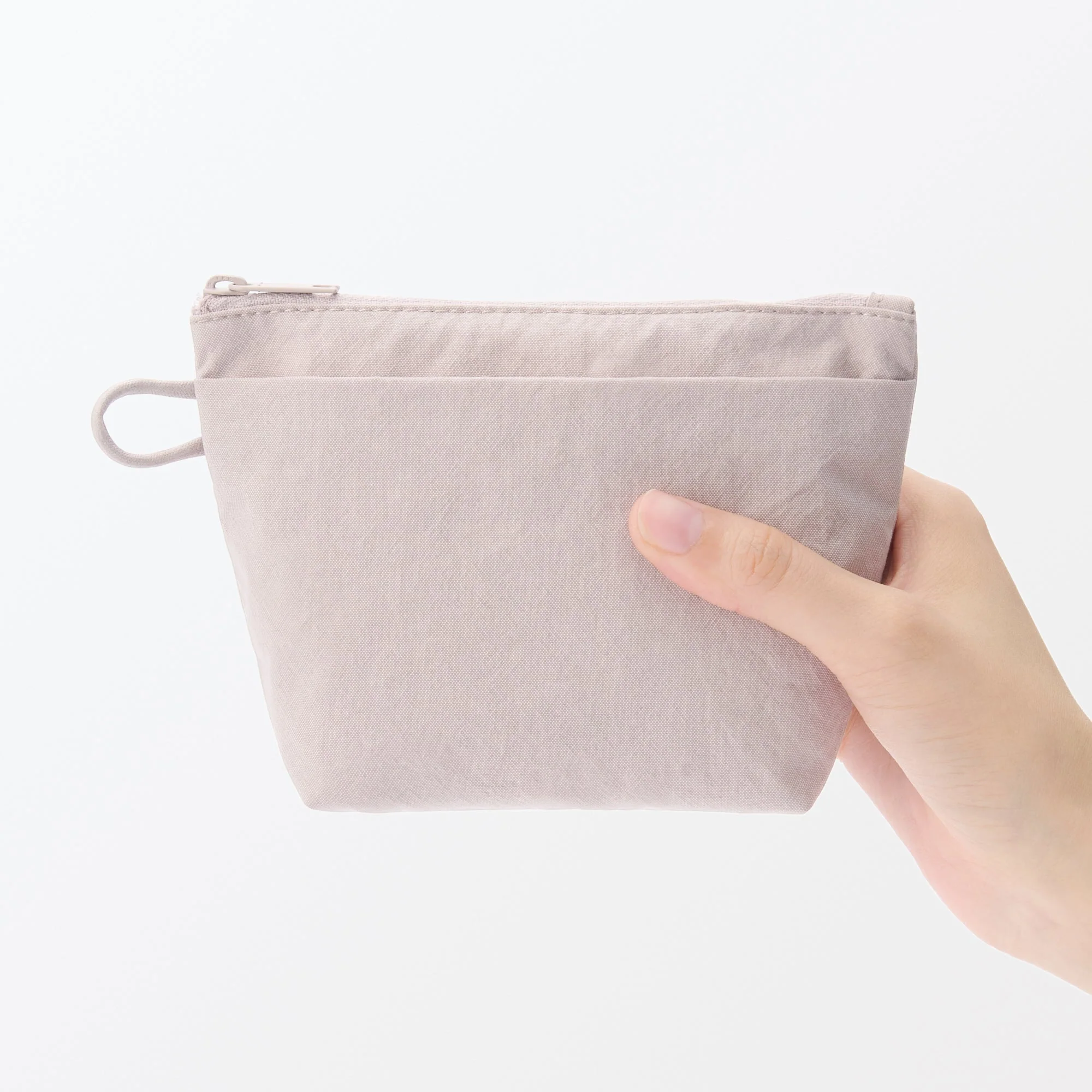 Wrinkled Nylon Gusset Pouch - Small - Image 13