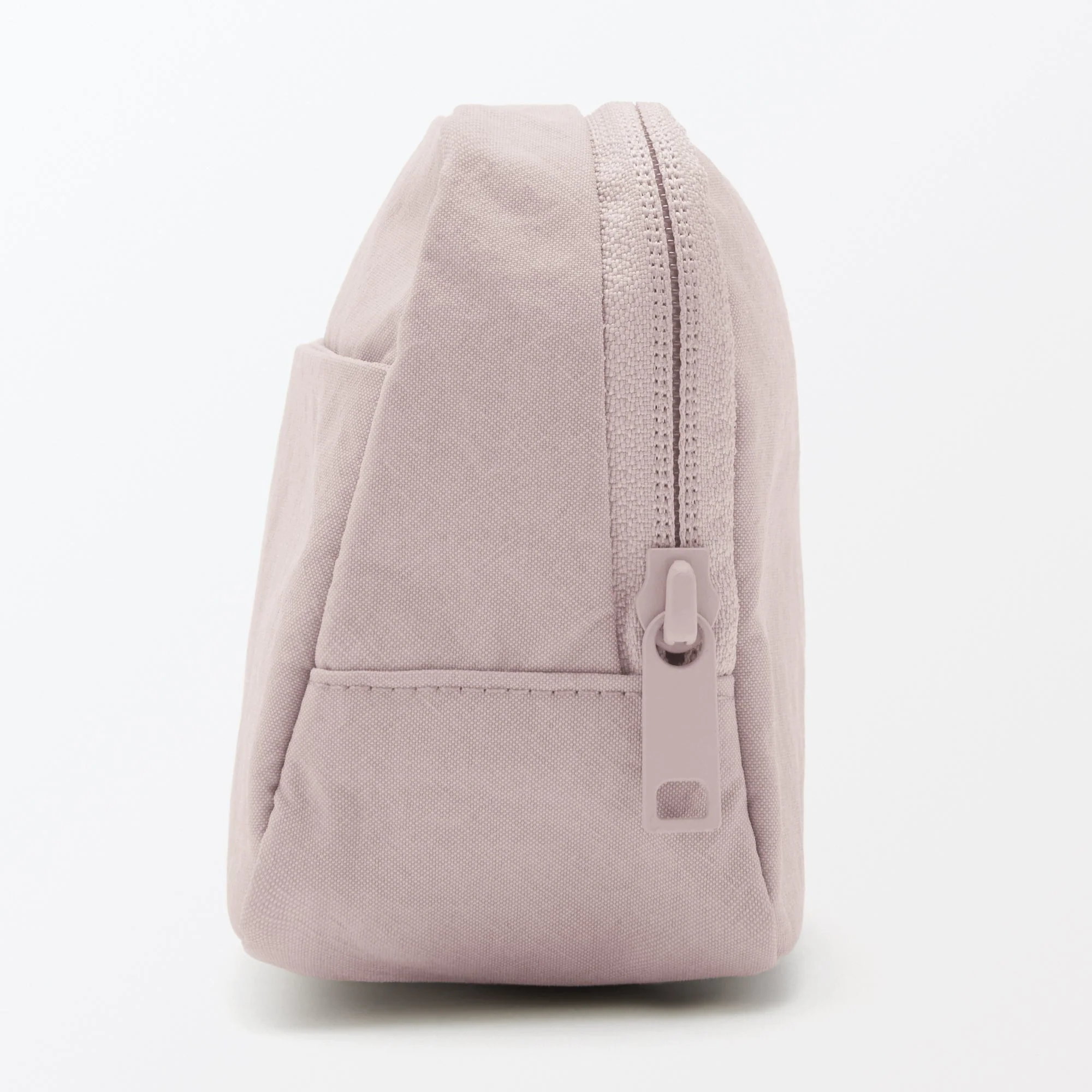 Wrinkled Nylon Wide-Opening Pouch - Large - Image 4