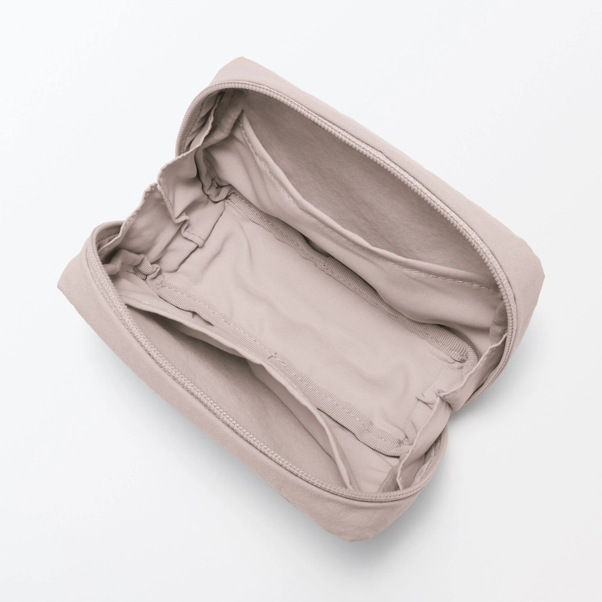 Wrinkled Nylon Wide-Opening Pouch - Medium - Image 19